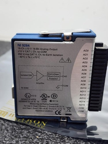 National Instruments NI 9264 16 Channel cDAQ Analog Input Module Screw Terminal