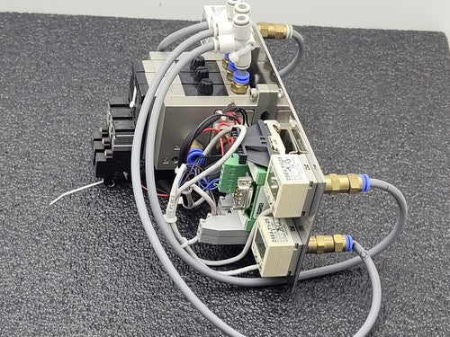 Interface SMC Pressure Switch Pneumatic Valve Block ZSE40A-01-T ZSE40-01-22L