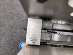 Beckhoff Stepper Motor Driven Extendable 2 Belt Conveyor 13" to 19" Extension A