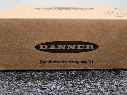 Banner SMU315F Mini-Beam Photoelectric Sensor 24-240VAC/DC Universal Voltage