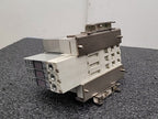 SMC ZZQ-ZB2B Vacuum Ejector Manifold with 3x ZQ Series Modules Rail Mount