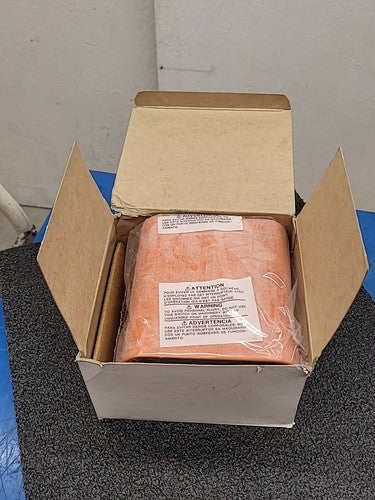 Linemaster 522-B14 Full Guard Foot Switch Protective Enclosure Orange Steel LOT