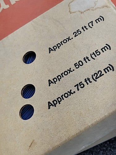 6 Rolls 3M Scotchflex Flat Cable Ribbon UL Style 2776 3302 16 Conductor 28 awg