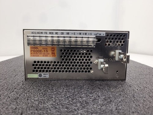 Cosel P600E-15 / P600E15 100-240VAC 11.6A Input 15V 43A 650W Output Working Pull