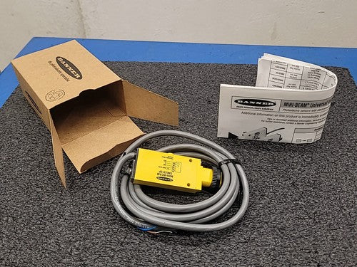 Banner SMU315F Mini-Beam Photoelectric Sensor 24-240VAC/DC Universal Voltage