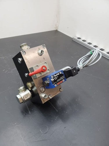 Rexroth Hydraulic 4WE6HA62/EG24N9K4/62 SO43A-1755 24VDC HD Coil Valve Manifold