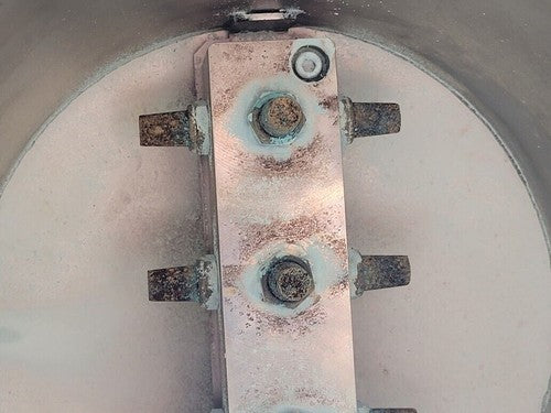 Custom Stainless Steel 8" Diameter 13" tall Low Pressure Aeration Aerator Tank