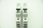 Lot of 2x SCHNEIDER C 3A Single-Pole Circuit Breaker C60 Multi 9 Series 60104