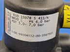 Lot of 7x Gemu Typ 610 Pneumatic Diaphragm Valve DN 15 4-7bar EPDM FPM