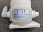 Plast-O-Matic X1108-PP Pneumatic Diaphragm Valve 1/2in Npt