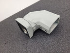 Hoffman C-CS2FECLG Flange Elbow Coupling Enclosure, 300° Swivel 60x60mm Mounting