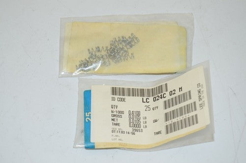 Lee Spring LC-024C-02-M Compression Spring, 1/2"L - Lot of 50 - NEW