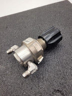 APTech High Pressure Corrosive Gas Regulator/Shutoff 1000PSI to 60PSI 1/4" M VCR