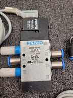 Lot 8 of Festo Electro Pneumatic Solenoid Valve Manifold Robot Control 24VDC