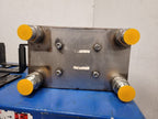 Stainless Steel 30 Plate Heat Exchanger 15"x9"x6" 1.25" Ports w/Mounting Braket
