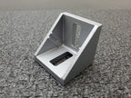 10x 80/20 40 Series 2 Hole 39mm Slotted Inside Corner Bracket Dual Support 14074