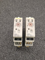 Omron H3DE-S1 Timer Relay Multi Function Time Delay 24-230VAC/DC SPDT Lot of 2