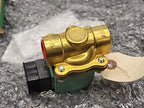ASCO RedHat SC8210G002E Solenoid Valve 1/2" NPT Brass Coil 120VAC 302273-E