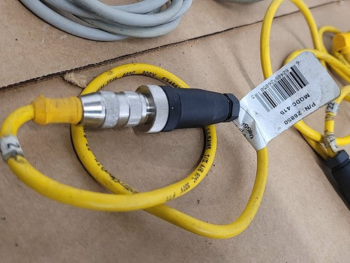 LOT Banner MQDC-415 RA M12 Connector Cable Cordset 26848 Euro Style Quick Barrel