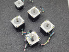 Lot of 5x VEXTA 2-PHASE STEPPING MOTOR C8934-9212K and PK245-01AA-C11