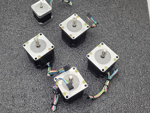 Lot of 5x VEXTA 2-PHASE STEPPING MOTOR C8934-9212K and PK245-01AA-C11