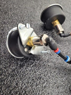 SMC Panel Mounted 2x AR111-02-X102 Regulator 2x Gauge Setup 100PSI with Clips