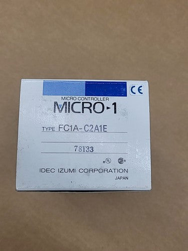 IDEC Micro-1 PLC Programmable Logic Controller CPU Module FC1A-C2A1E 100-240VAC