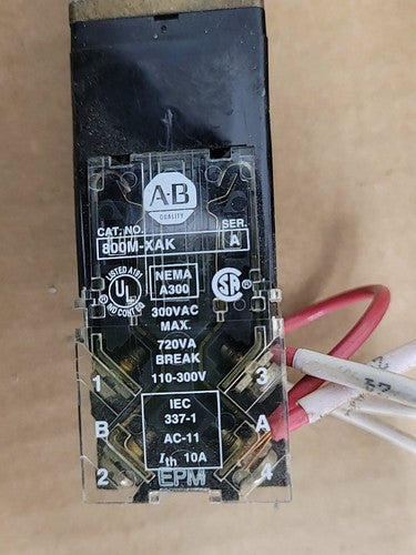 ~40 Allen Bradley 800MR 900MR Push Button Pilot Light Industrial Control Lot