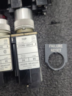 Allen Bradley 800MR Pilot Light Indicator Lot Various Colors Red Green Blue