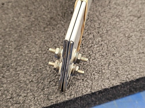 Pair Watlow Strip Band Plate Heater Heating Element Type M V460 1500W 16"x4"