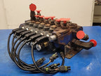 Parker Pulsar Hydraulic 6 Valve Manifold Block VPL244 C-00670 Solenoid Control B