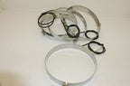 Lot of 8 Watlow Thin Band Heaters 3.5"+ 11" STB11A1JFR-2 ST 200WB3J1J1-T 400W