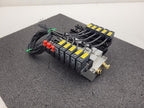 BOSCH Rexroth R424B03415 Pnuematic Solenoid 8x Valve Block Stack Unit A