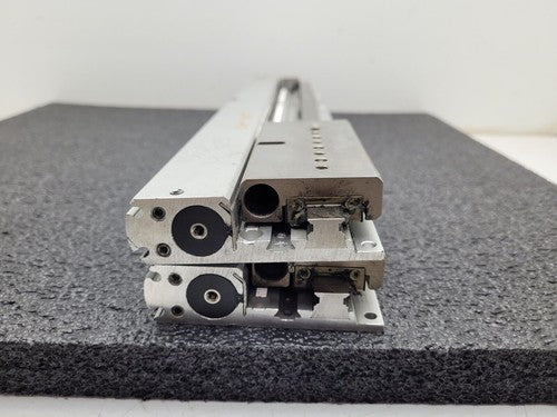Lot of 2x FESTO SLG-18-275-YSR-A SA-208432 Linear Drive Air Actuator says: leaks