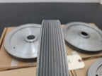 4x Turner Grooved 8" Diamond Plated Grinding Wheel Sapphire Prep (A)