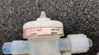 Lot of 3x Furon Pneumatic High Purity Valve UPM2-F812NC-VI 1108537, 2x 1104556