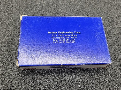 Banner Engineering BHA13S Fiber Optic Cable Assembly Glass Stainless Steel