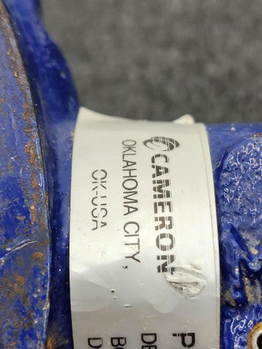 Cameron Butterfly Valve MX200 WECO 6" SP WFR NED FMC Pneumatic Opener Model 200
