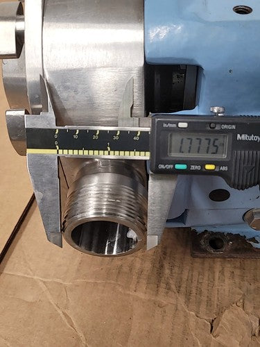 Waukesha Cherry Burrell 018U2 Rotary Positive Displacement Pump SPX Sanitary A11
