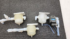 Lot of 2x Plast-O-Matic X1108-PP Pneumatic Diaphragm Valve 1/2in Npt
