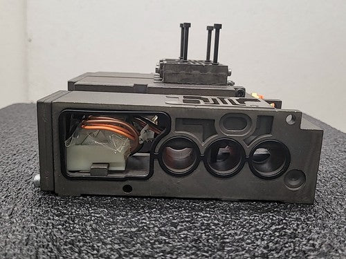 Numatics FlexiBlok Pneumatic 4 Valve Air Solenoid Manifold Block Assembly