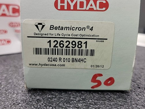 HYDAC Betamicron 4 Filter Element 0240 R 010 BN4HC Hydraulic Return Line 2 Units