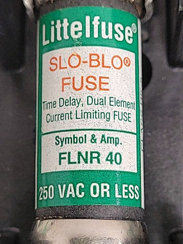 LOT of Bussmann Fusetron Industrial Fuse Holder & BAF-3 FNM Class T Fuses