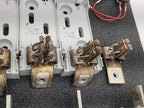 4 Bussmann PV-400A-3L 400A gPV Photovoltaic Fuses with Holders & Terminal Covers
