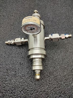 TESCOM PM000249A Pressure Regulator Swagelok Pressure Gauge PGU-50-PC100-L-4FSM