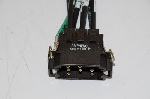 Amphenol C146-P10-001-G8 Connector w/ Walther Procon 727710 Housing - Lot of 2