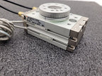 SMC MSQB10AX-X204 Pinion Rotary Actuator Pneumatic Cylinder Table D-M9N Sensors