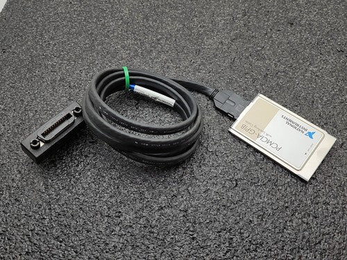 National Instruments PCMCIA-GPIB Interface Card with Latching Cable