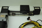 Lintech M1-124406 Belt Driven Linear Rail Actuator w/ PX34-003 Bayside Gearhead