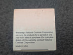 NCC Q3F-00005-321 Time Delay Relay Timer 0.25-5 Sec 120VAC 1AMP